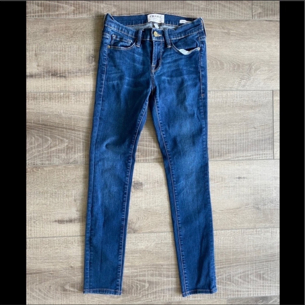 FRAME Le Skinny de Jeanne in Columbia Road Size 25